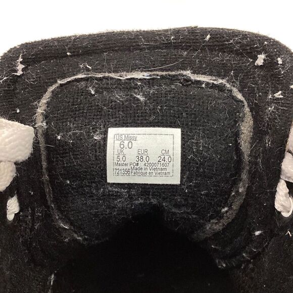 Vans OTW -Women's Sz 6 - Sk8 Hi -Black/Mini Flowers -Floral Skate Shoes - 721356 - Picture 11 of 11